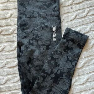 Gymshark Charcoal Patterned Leggings